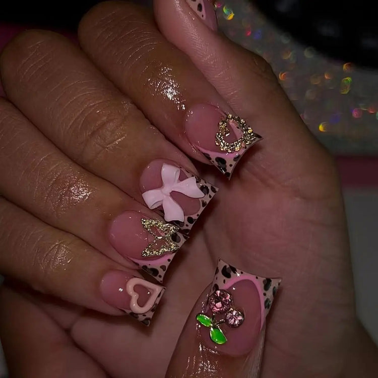 Short Press-On Nails, 24 Pieces