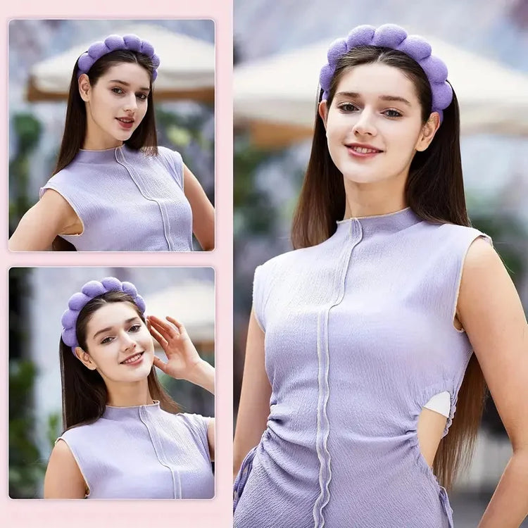 5Pcs Spa Headband & Skincare Headbands