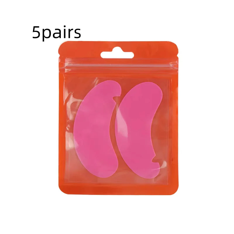 Reusable Silicone Eyelash Pad Lash Extension Patches