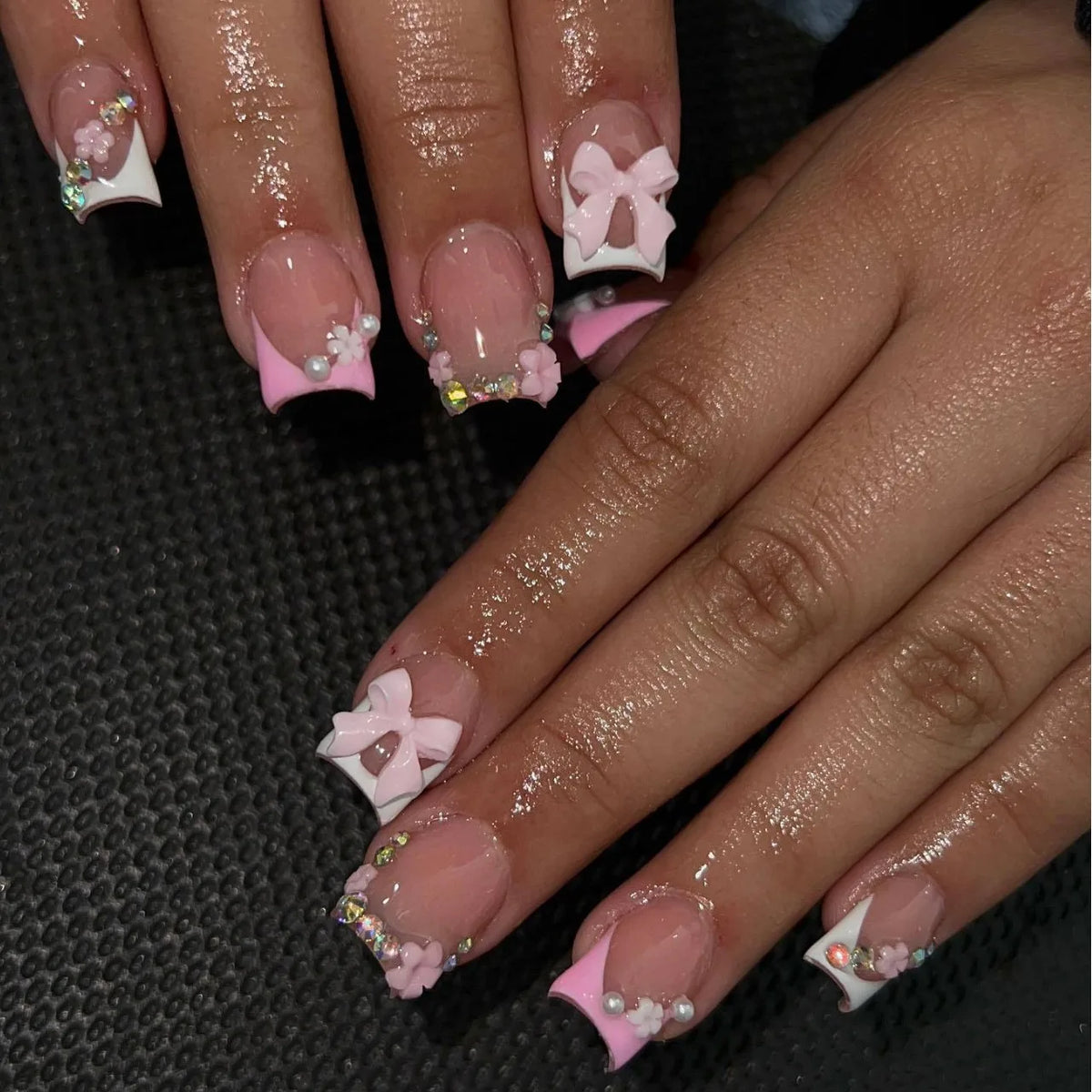 Short Press-On Nails, 24 Pieces