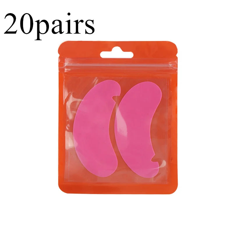 Reusable Silicone Eyelash Pad Lash Extension Patches
