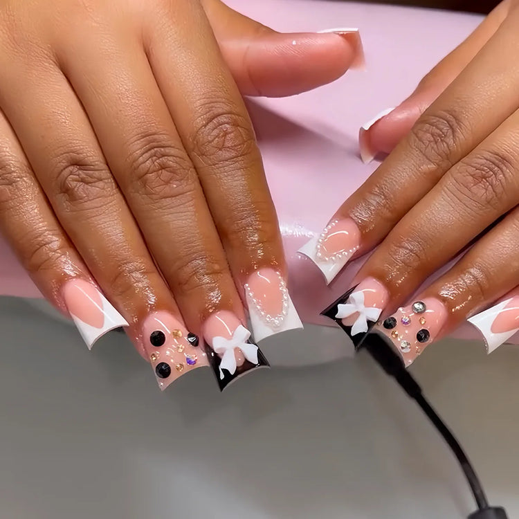 Short Press-On Nails, 24 Pieces